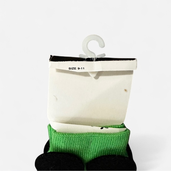 Vintage Disney Mickey Mouse Green and Black Casual Socks - Picture 3 of 4